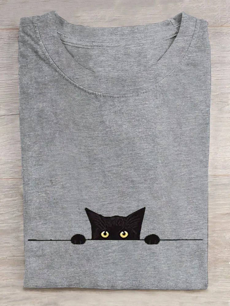 Cat Casual T-Shirt