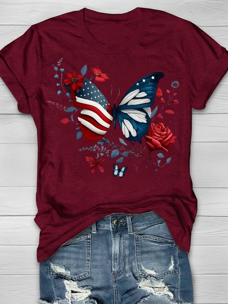 Floral Casual T-Shirt