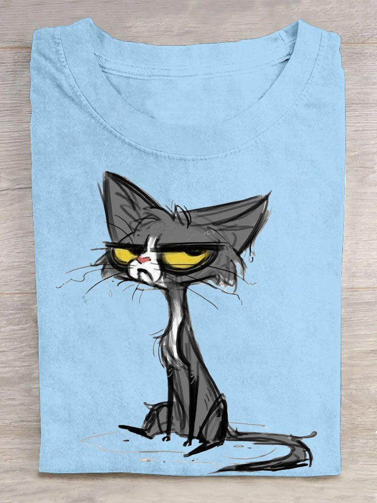 Casual Cat T-Shirt