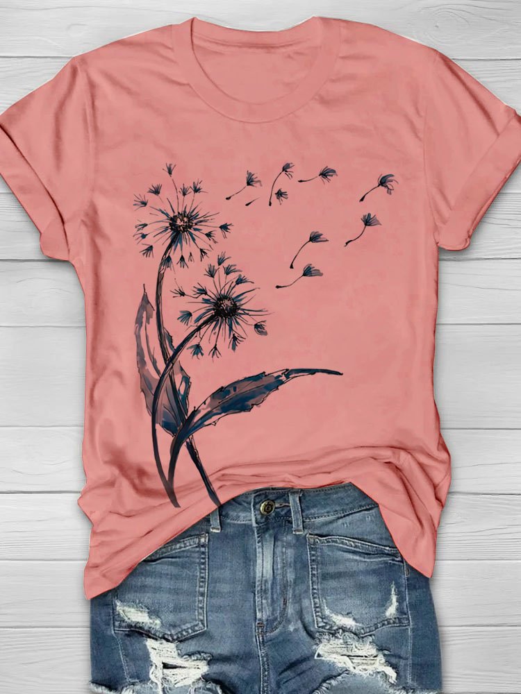 Casual Dandelion T-Shirt