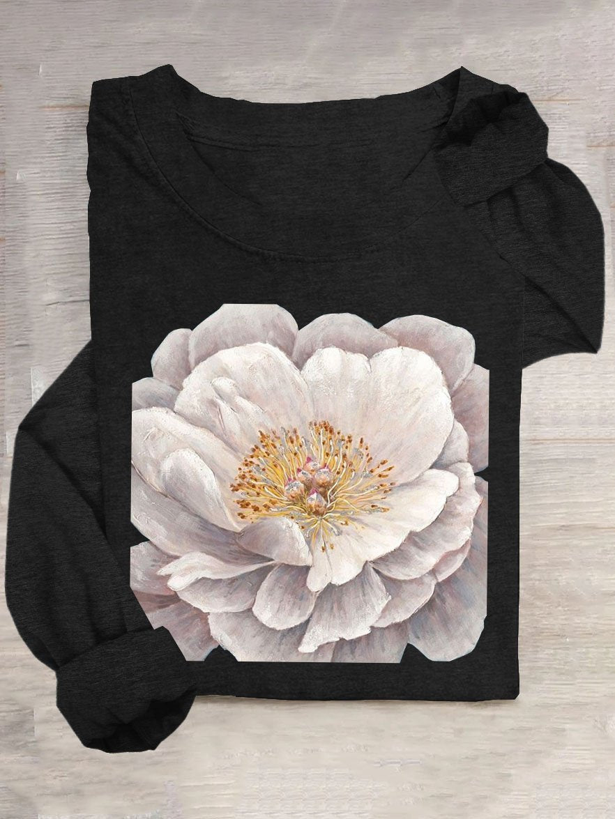 Floral Casual T-Shirt