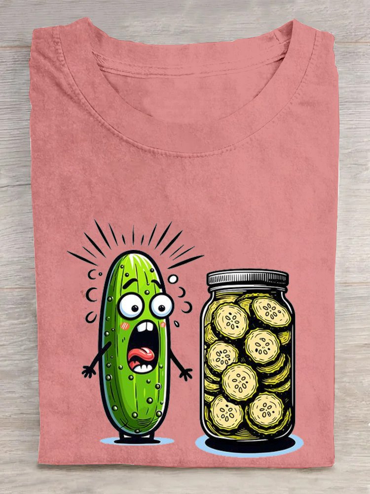 Cotton Casual Vegetable T-Shirt