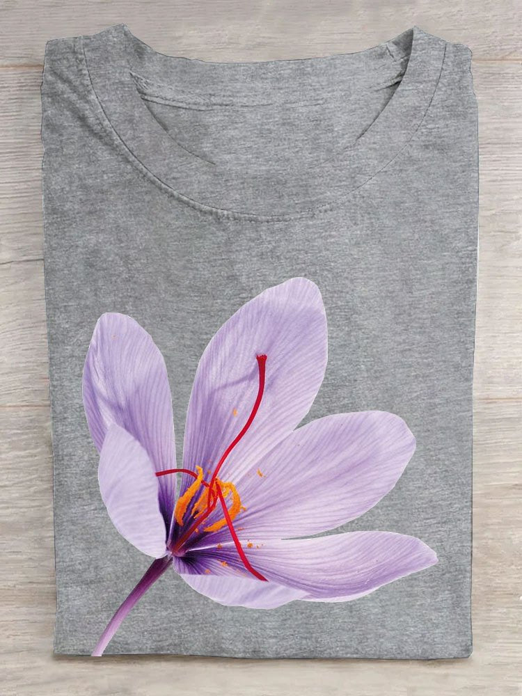 Floral Casual T-Shirt