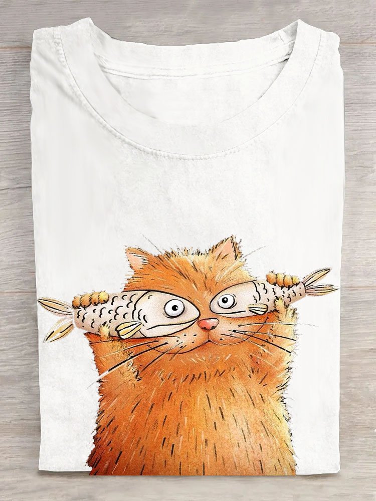 Casual Cat T-Shirt