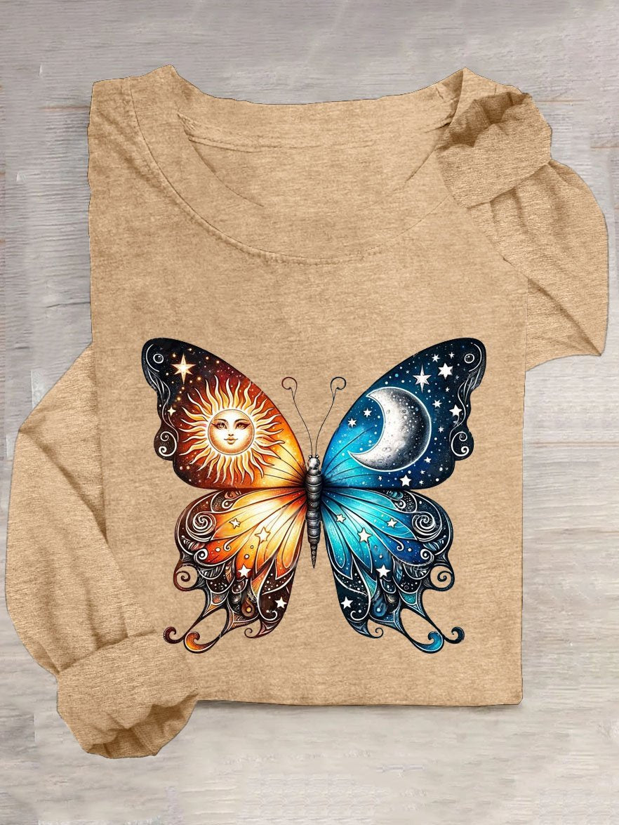 Butterfly Casual T-Shirt