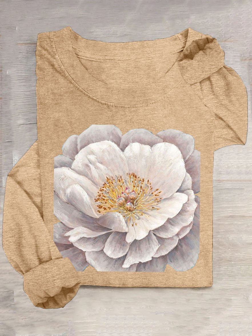 Floral Casual T-Shirt