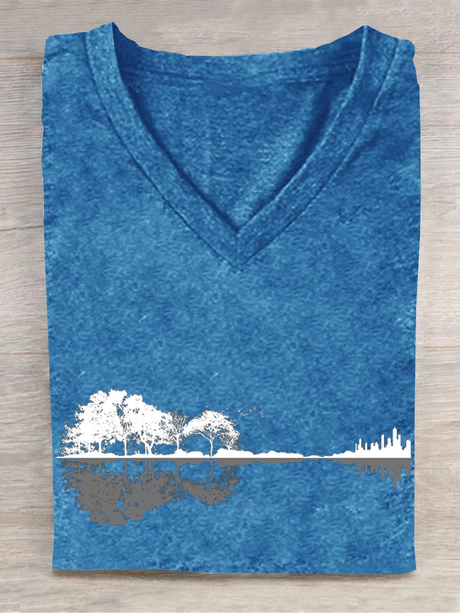 Casual Loose Scenery T-Shirt