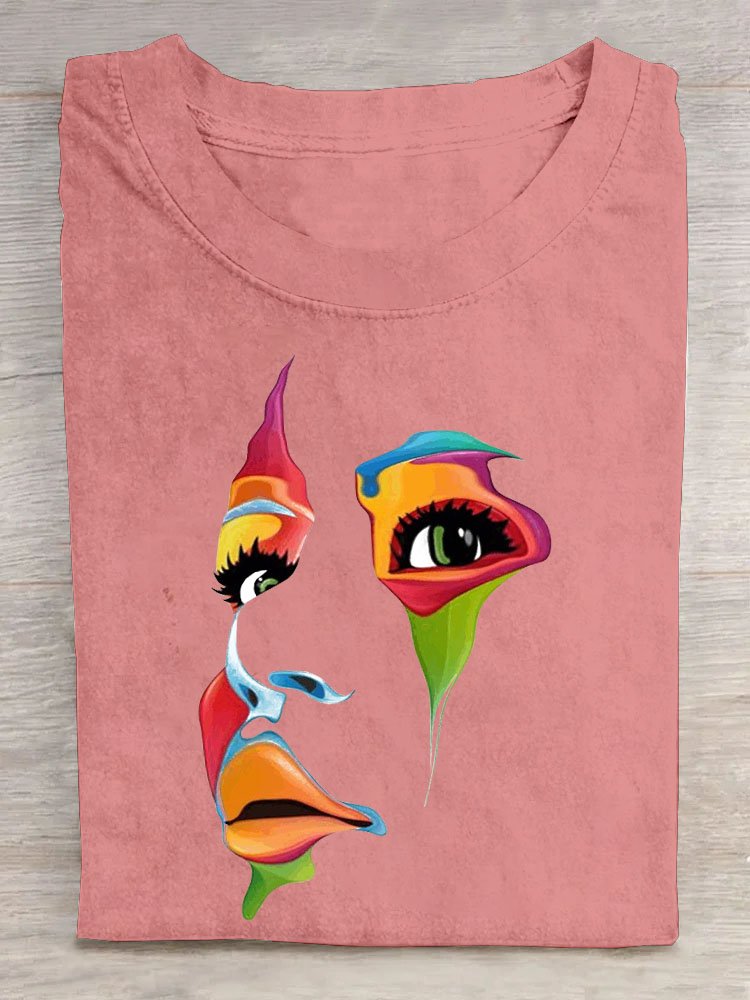 Face Printed T-Shirt