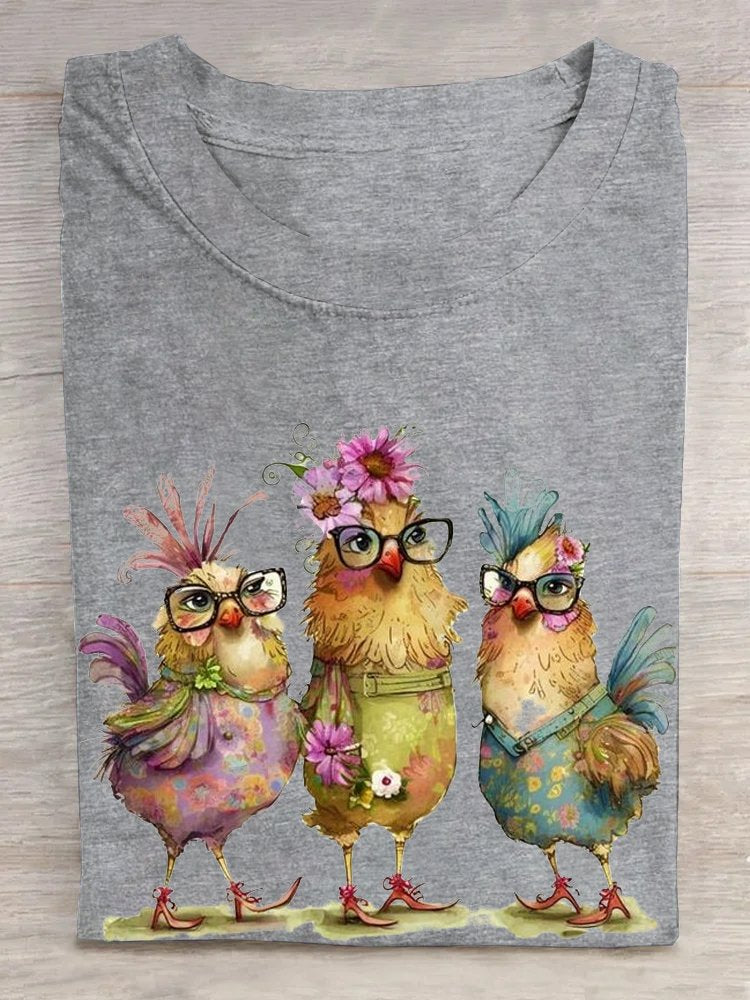 Loose Turkey Casual Cotton T-Shirt