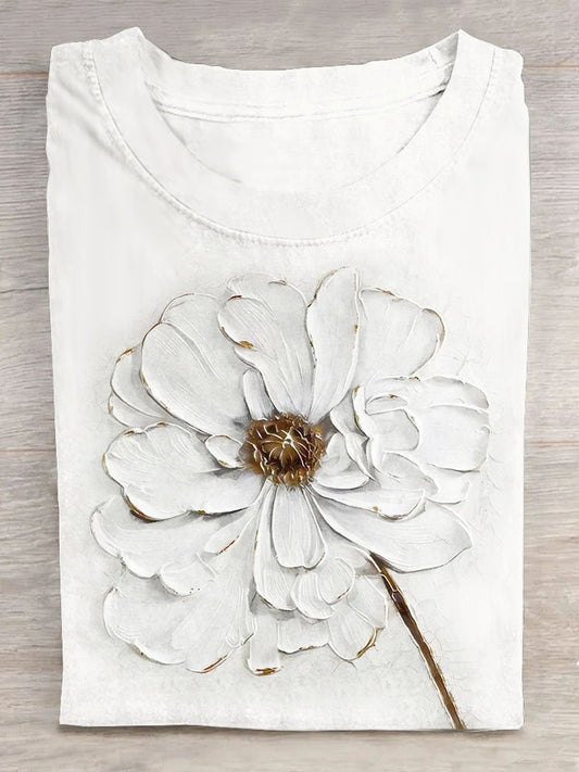 Floral Casual T-Shirt