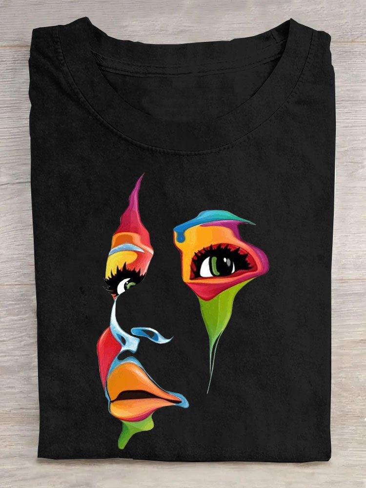 Face Printed T-Shirt