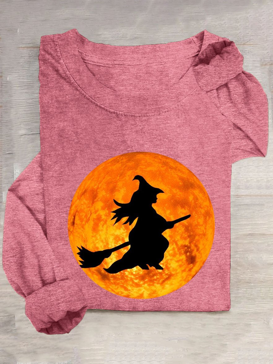 Casual Halloween Long Sleeve T-Shirt