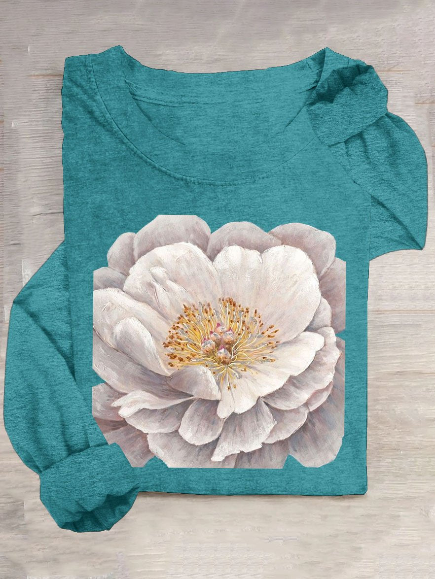 Floral Casual T-Shirt