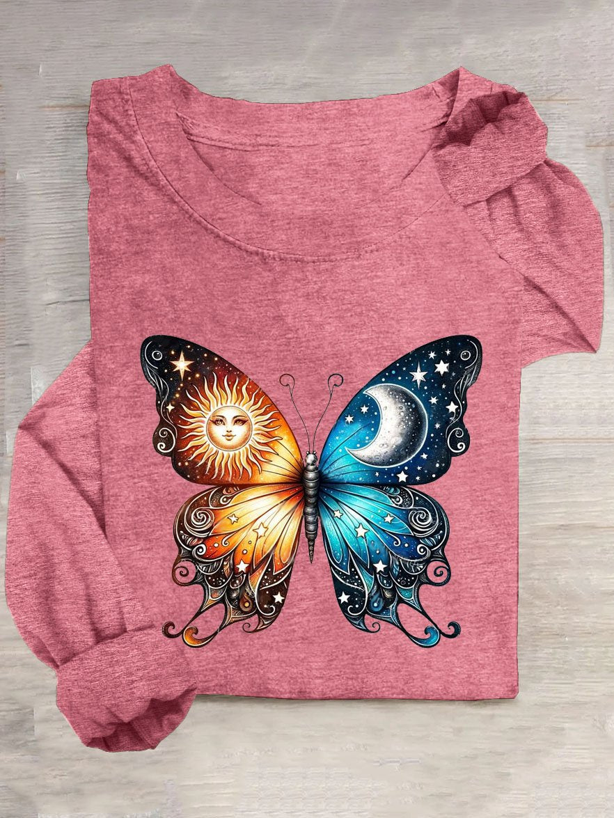 Butterfly Casual T-Shirt