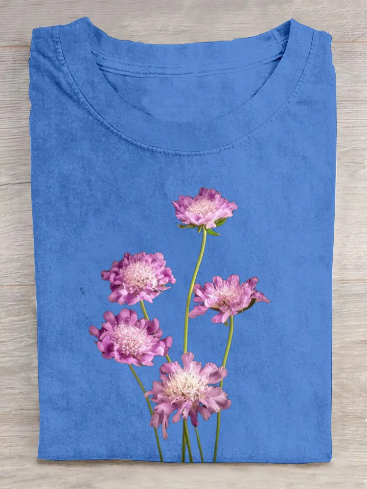 Casual Floral T-Shirt