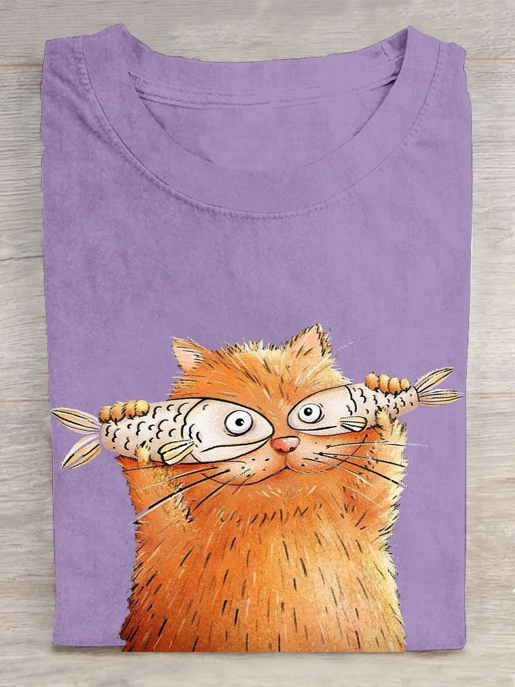 Casual Cat T-Shirt