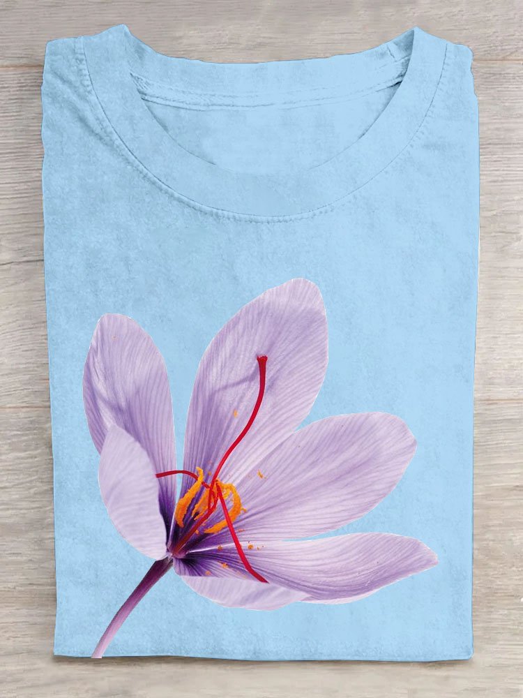 Floral Casual T-Shirt