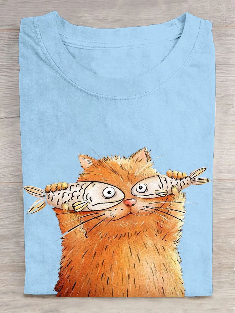 Casual Cat T-Shirt