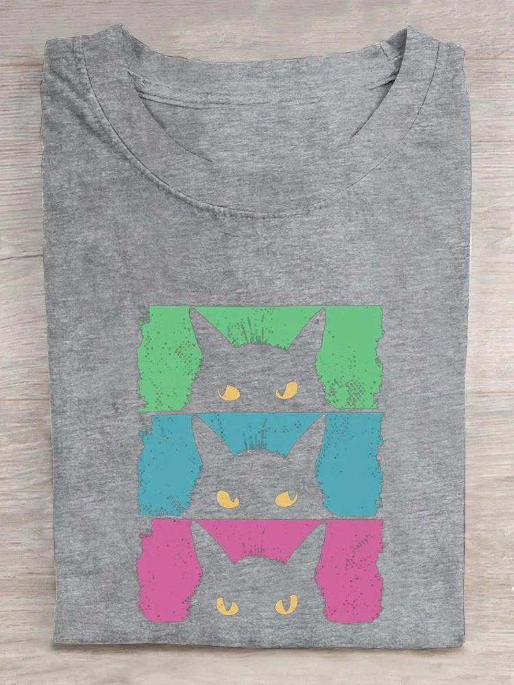 Cat Casual T-Shirt