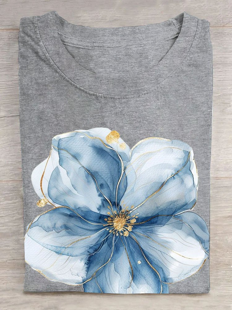 Casual Floral T-Shirt