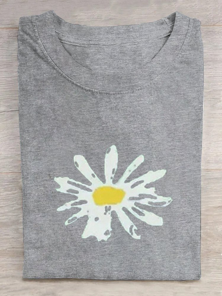 Casual Loose Cotton T-Shirt