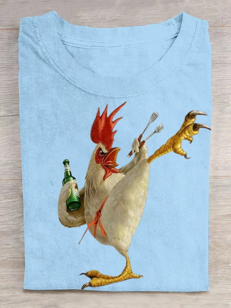 Casual Loose Animal T-Shirt