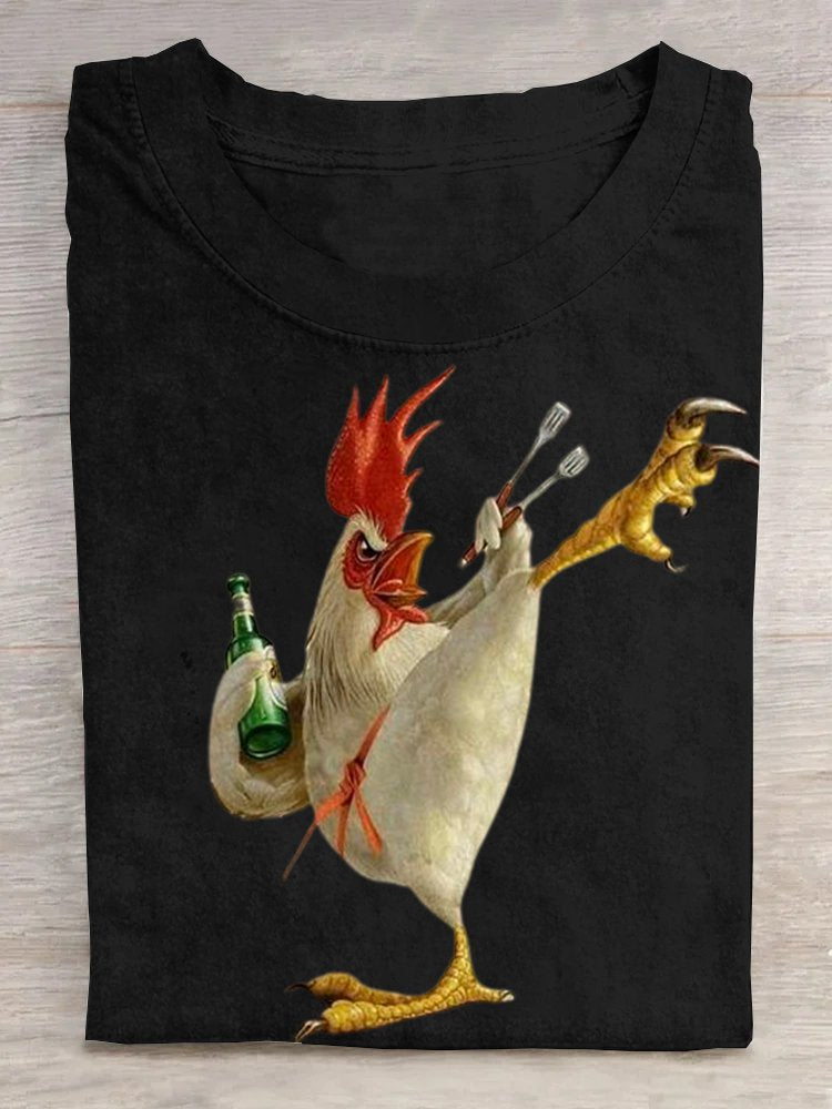 Casual Loose Animal T-Shirt