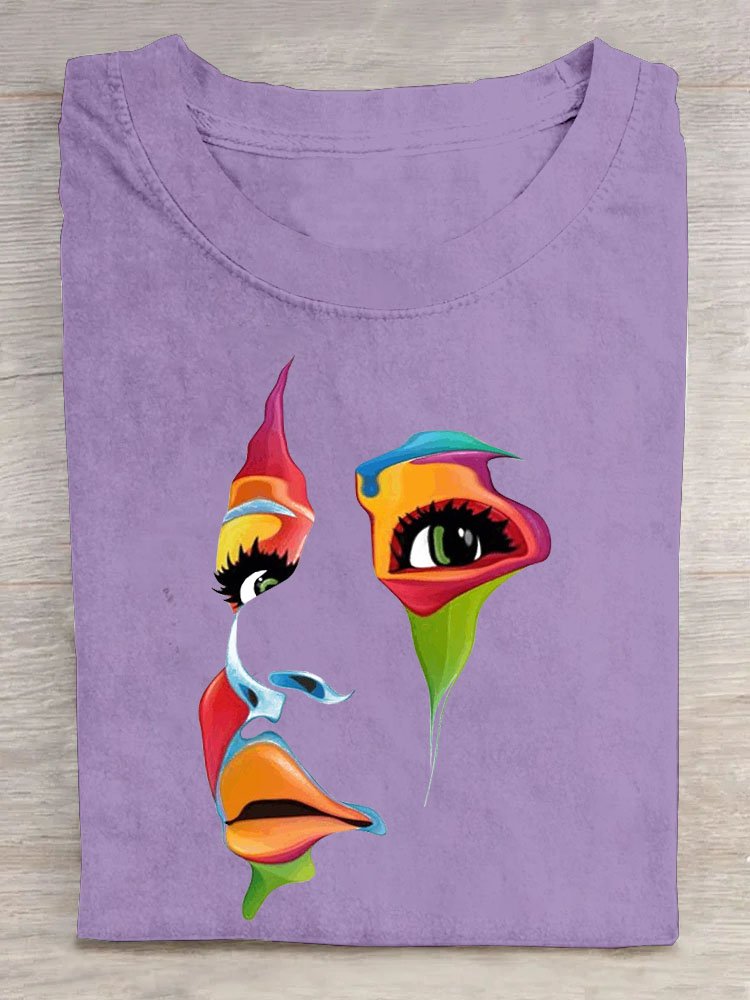 Face Printed T-Shirt