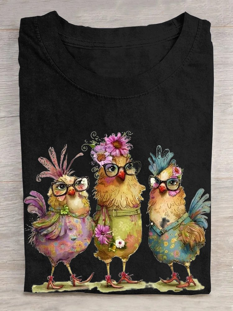 Loose Turkey Casual Cotton T-Shirt