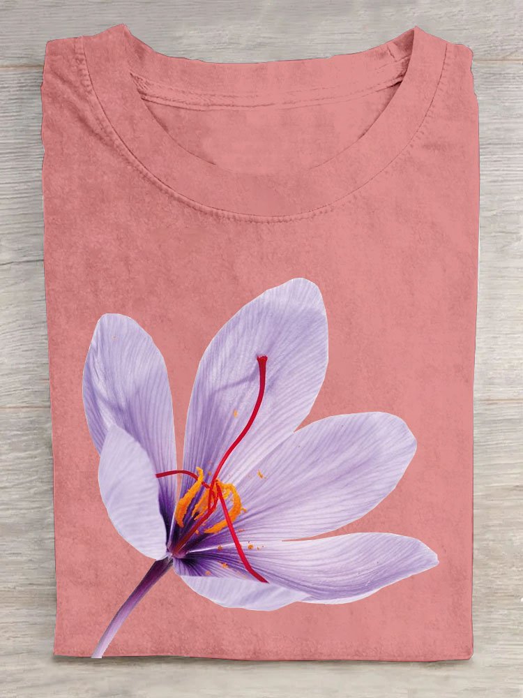 Floral Casual T-Shirt