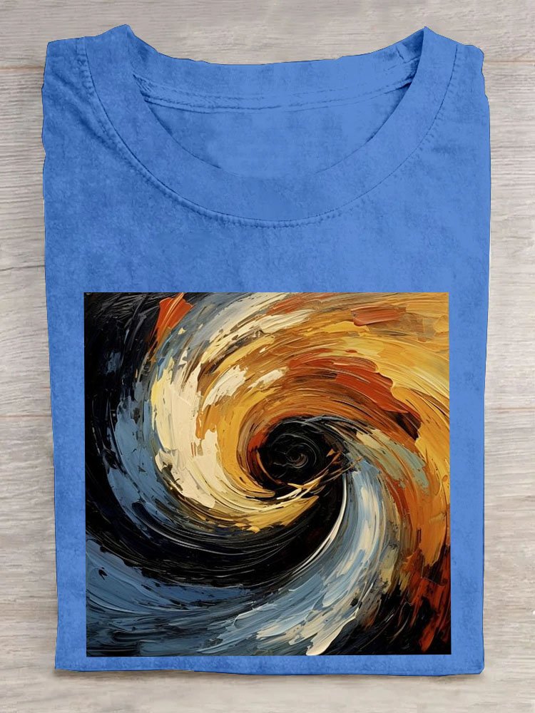 Abstract Casual T-Shirt