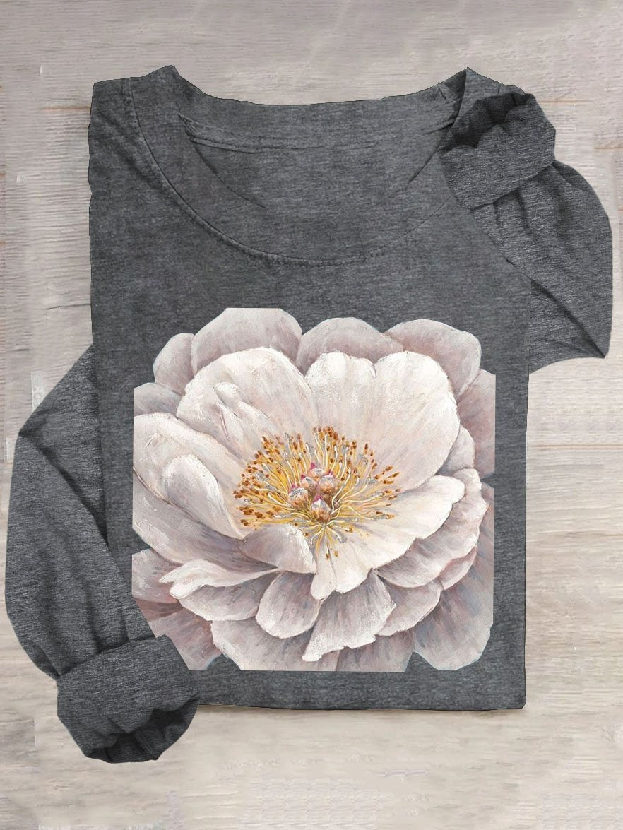 Floral Casual T-Shirt