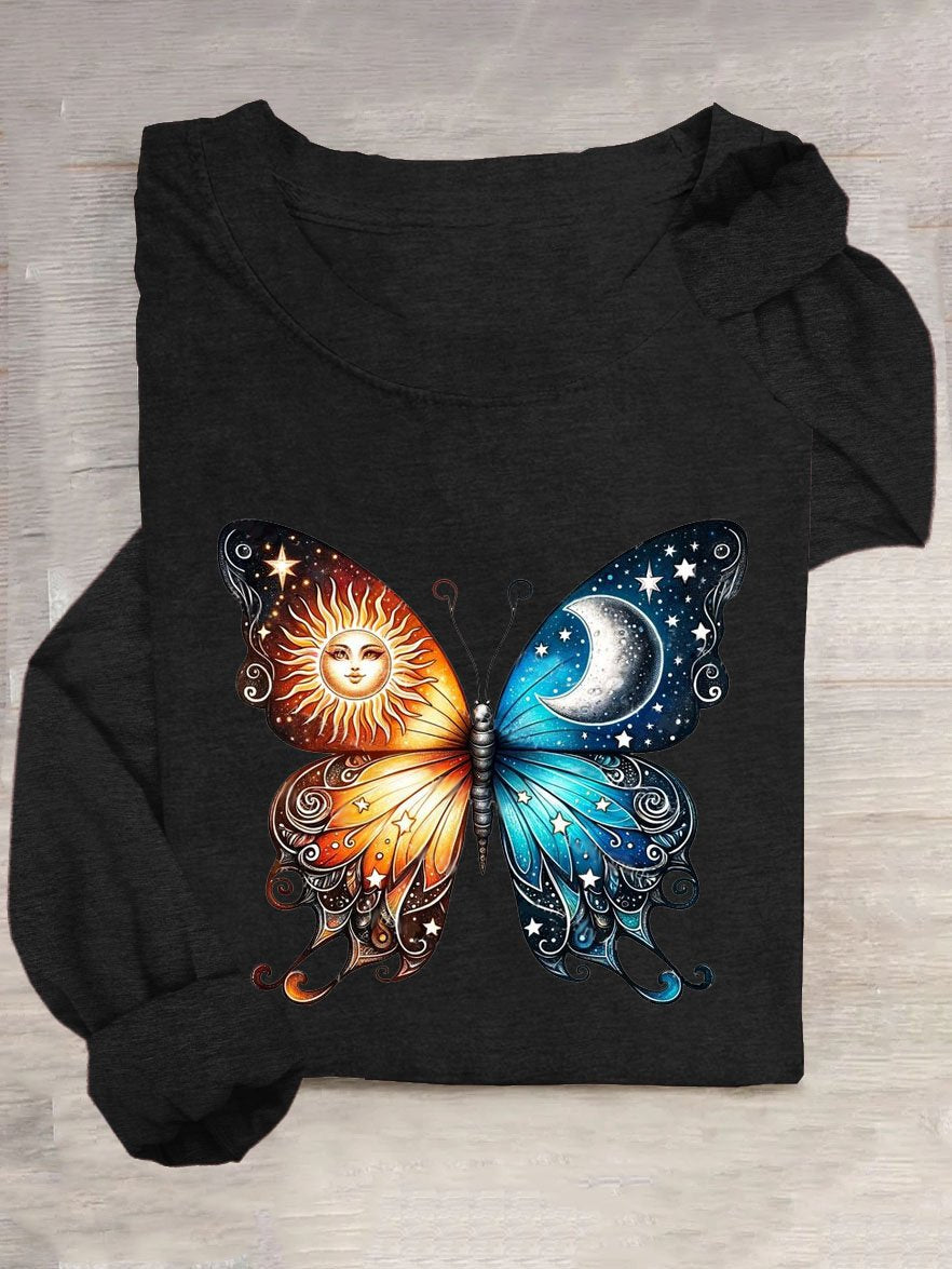 Butterfly Casual T-Shirt