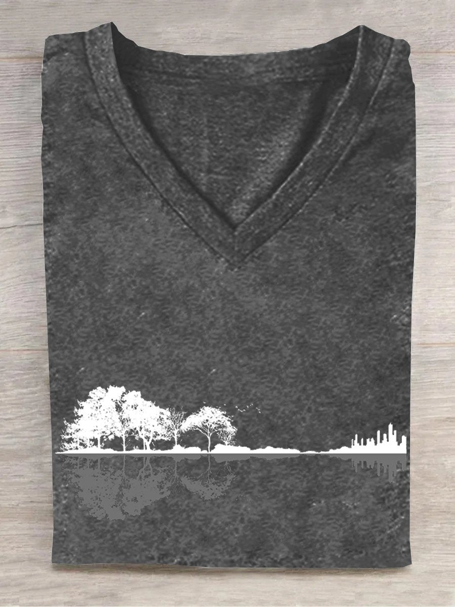 Casual Loose Scenery T-Shirt