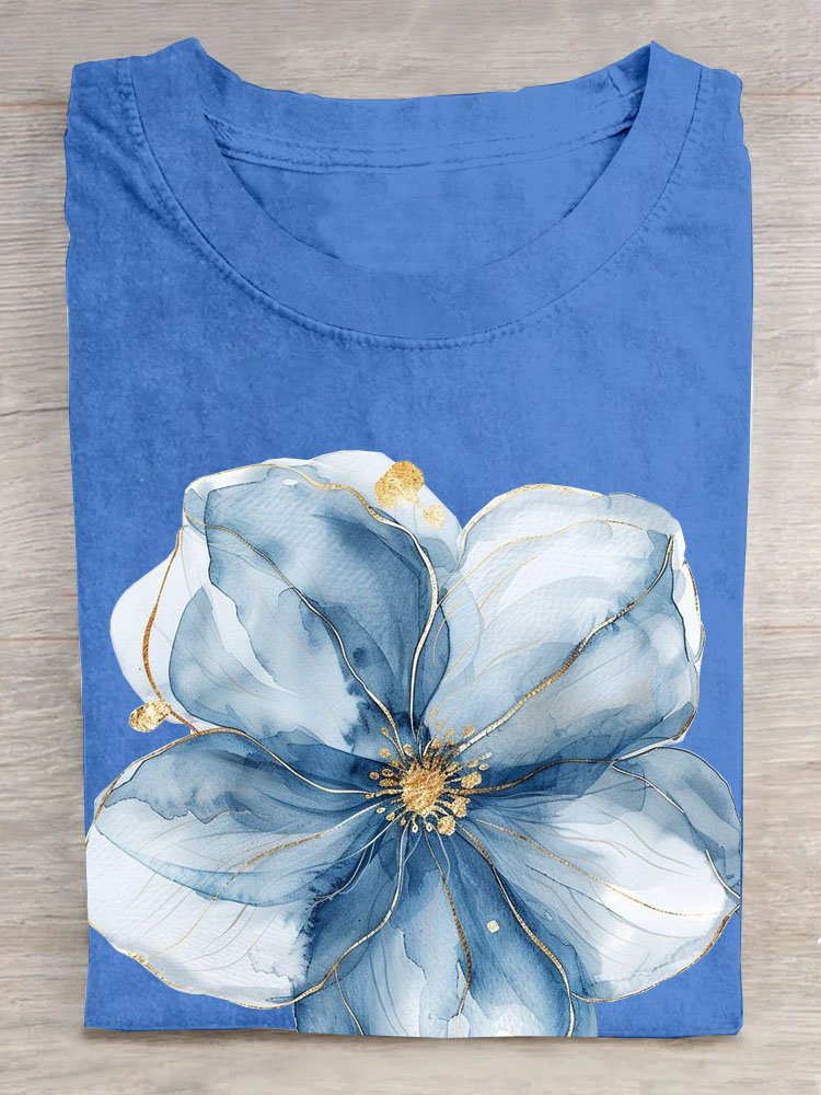 Casual Floral T-Shirt