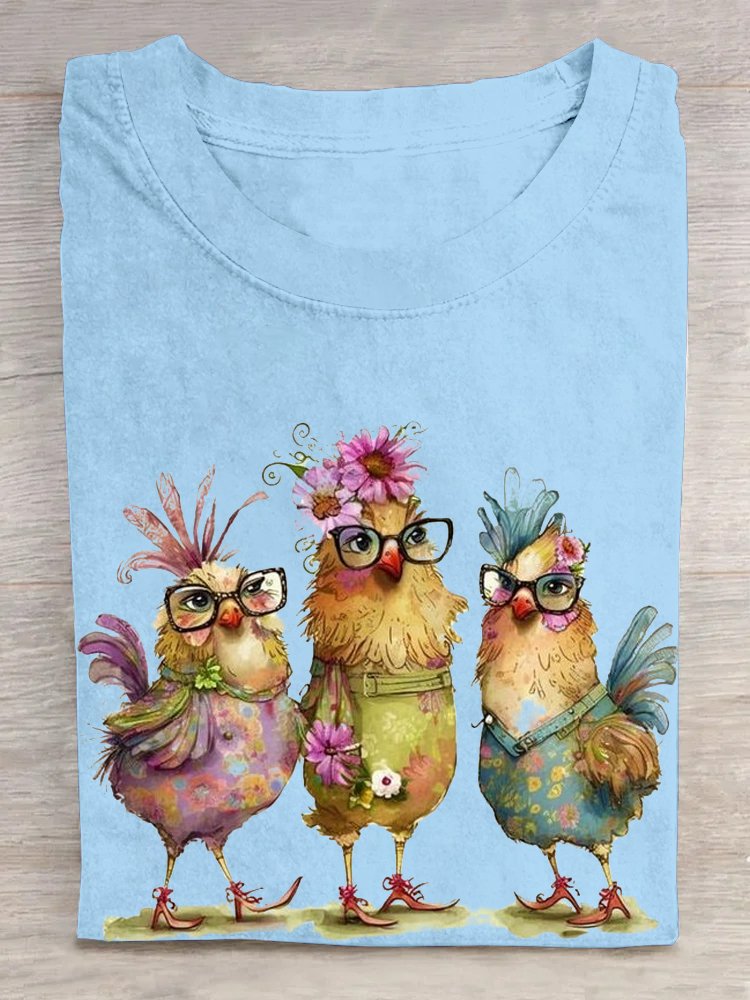 Loose Turkey Casual Cotton T-Shirt