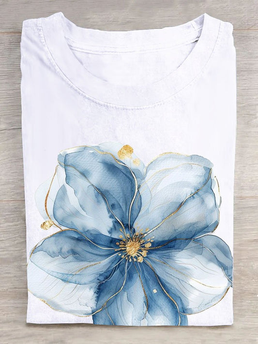 Casual Floral T-Shirt