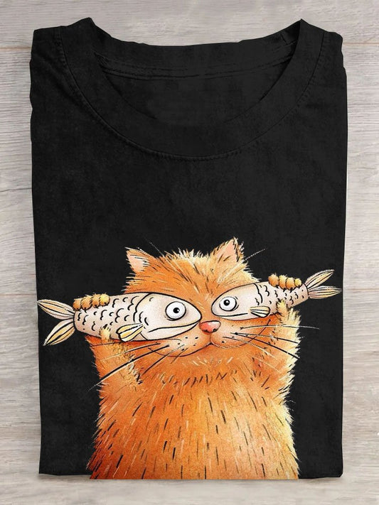 Casual Cat T-Shirt