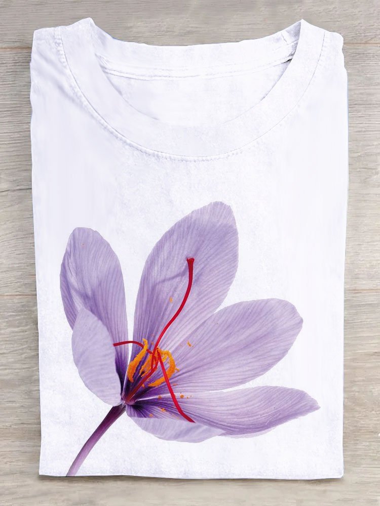 Floral Casual T-Shirt