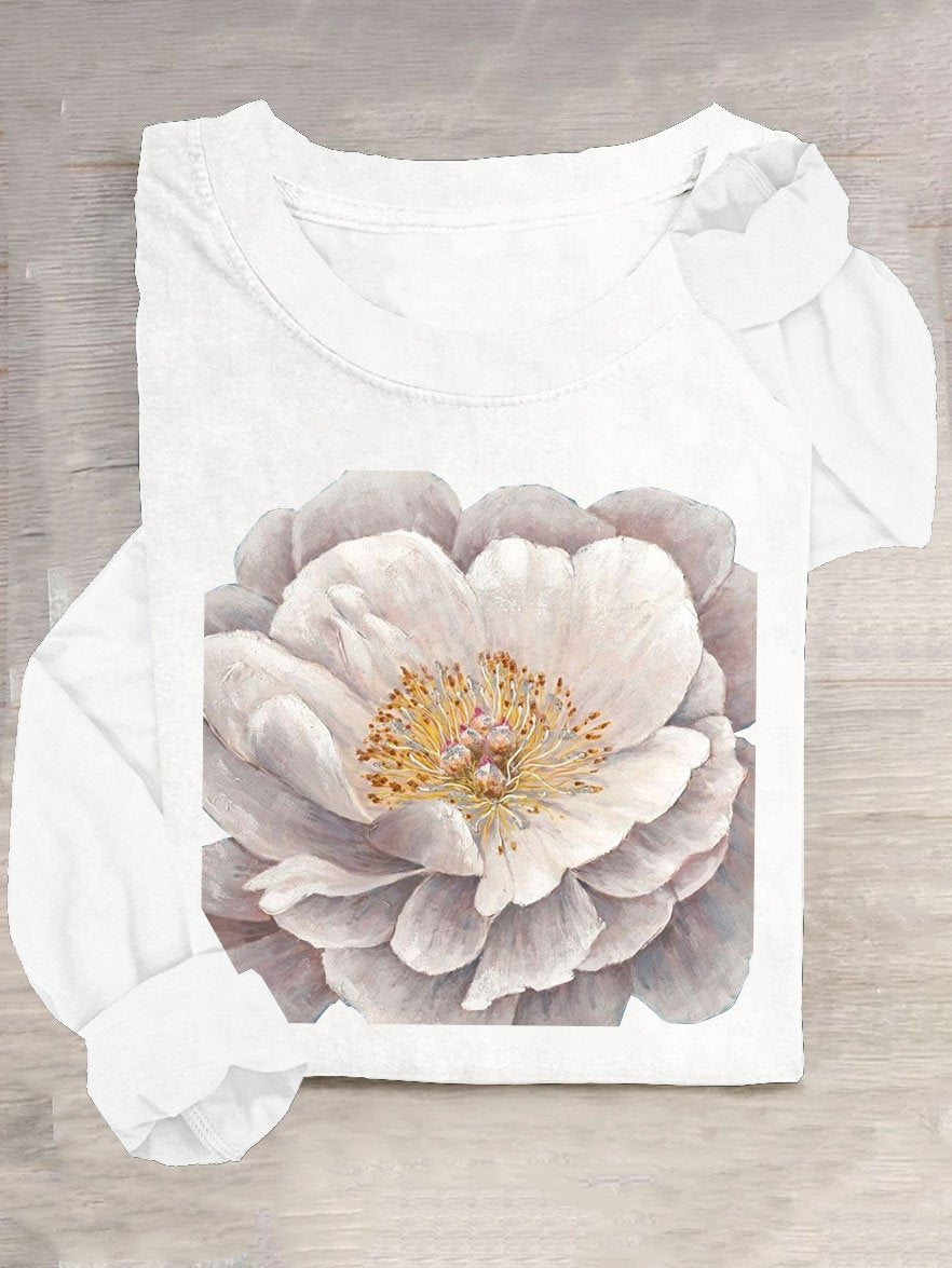 Floral Casual T-Shirt