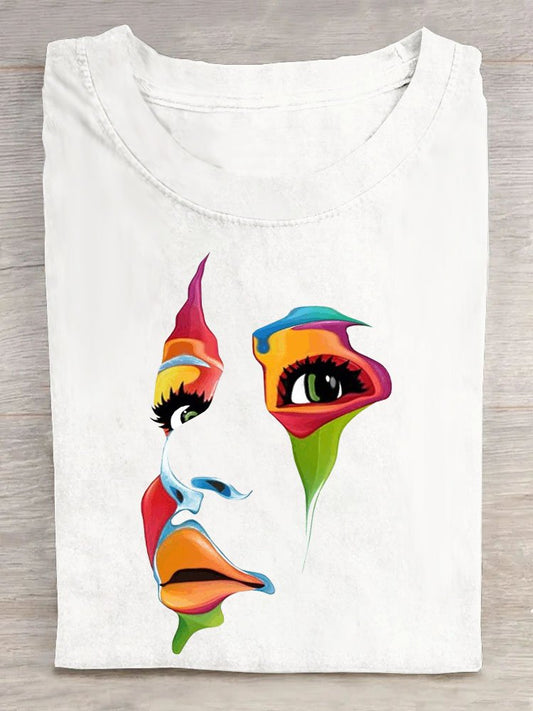 Face Printed T-Shirt