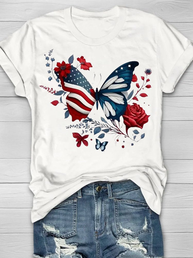 Floral Casual T-Shirt