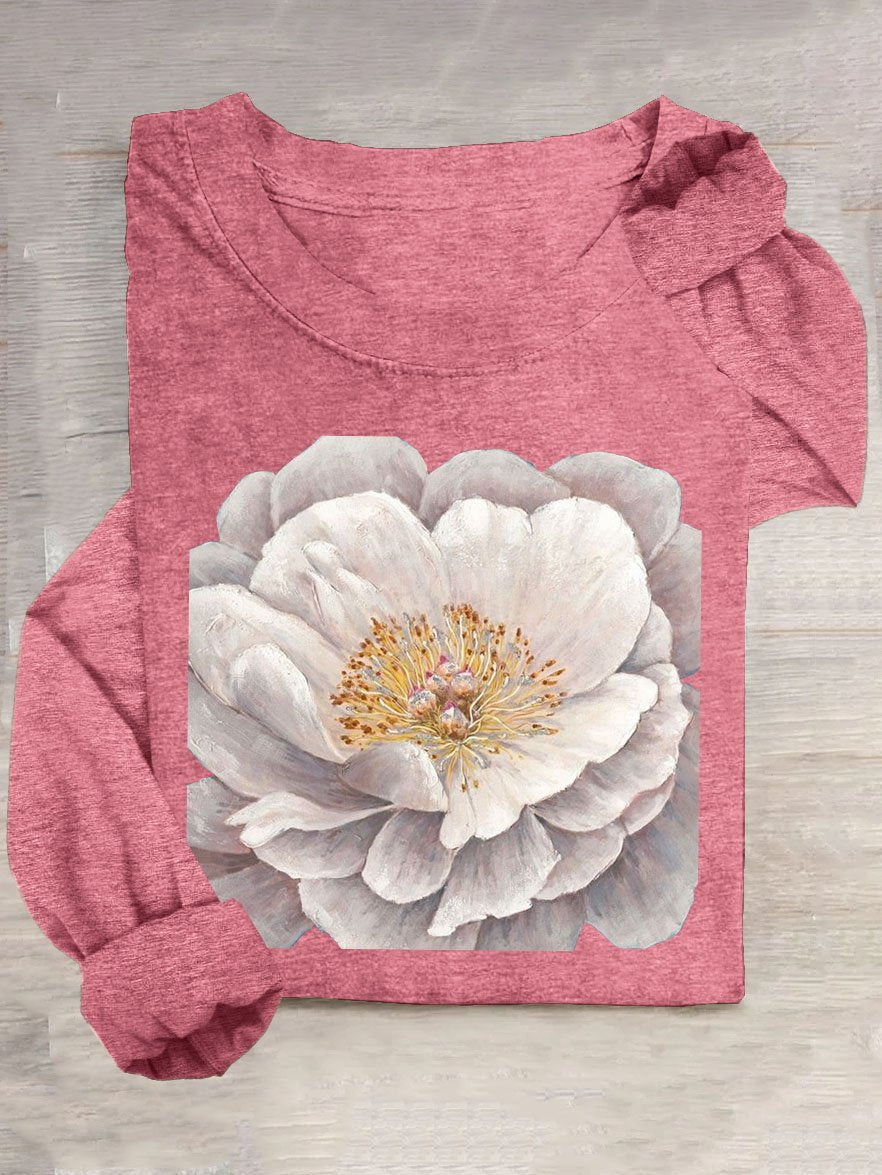 Floral Casual T-Shirt