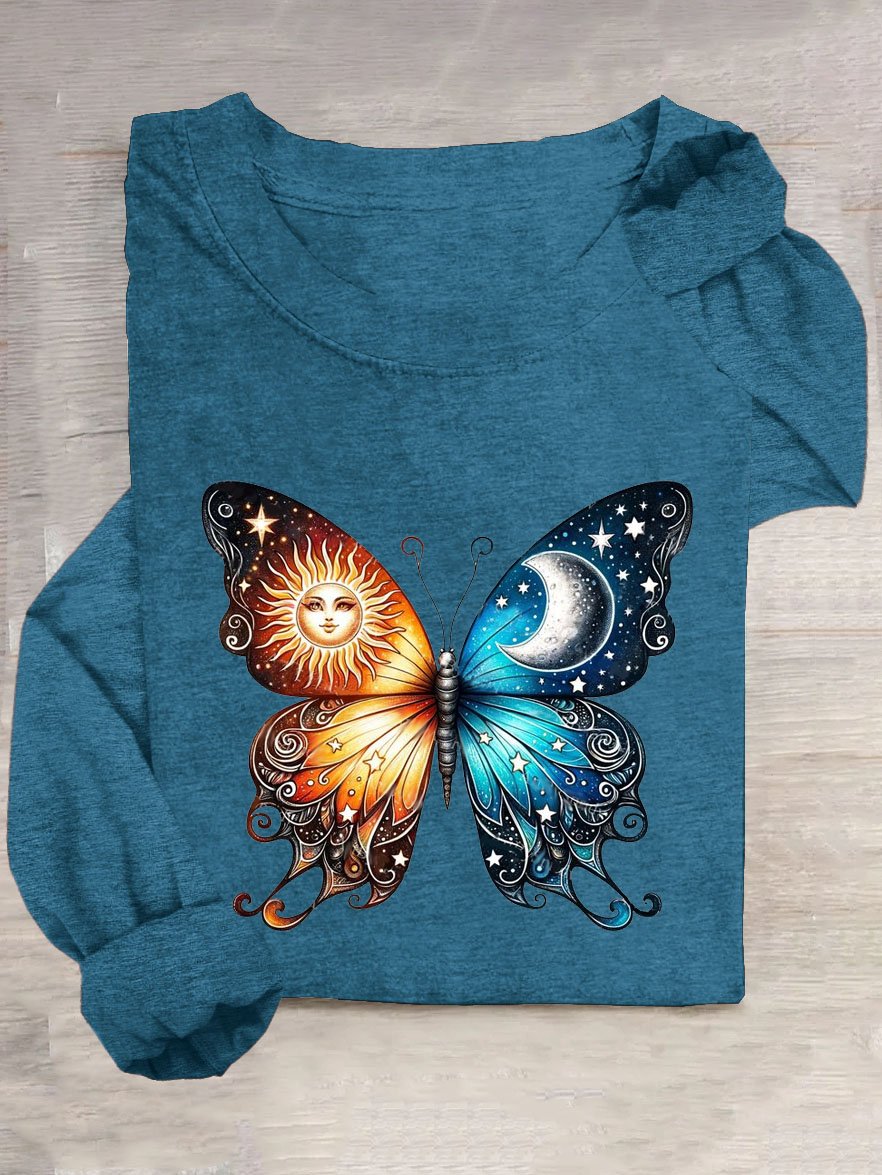 Butterfly Casual T-Shirt