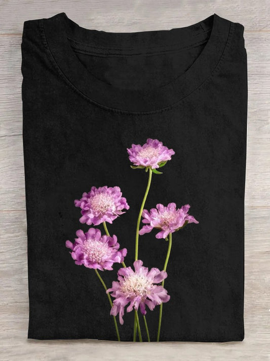 Casual Floral T-Shirt