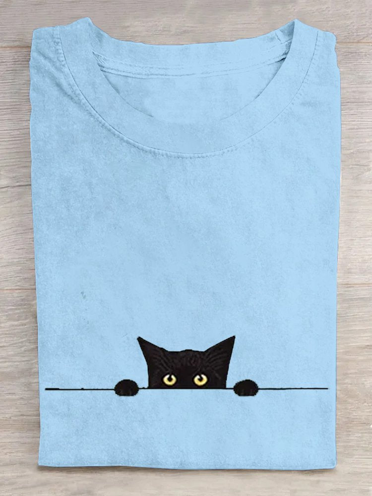 Cat Casual T-Shirt