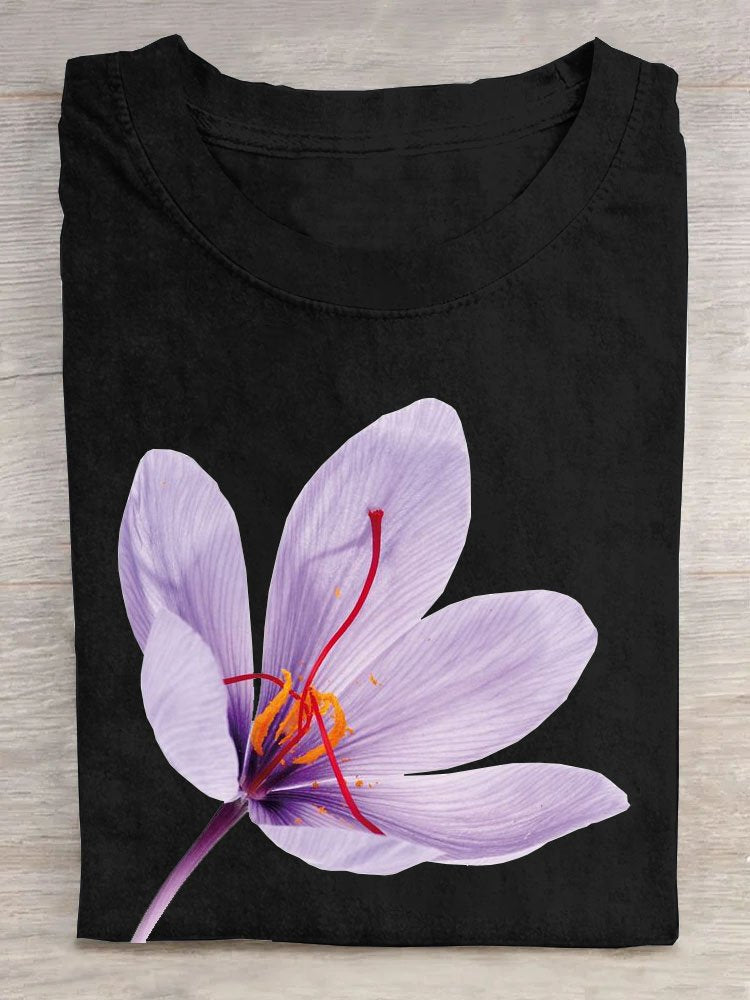 Floral Casual T-Shirt