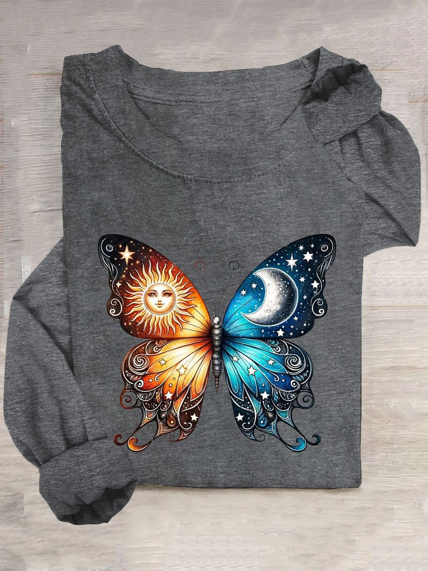 Butterfly Casual T-Shirt