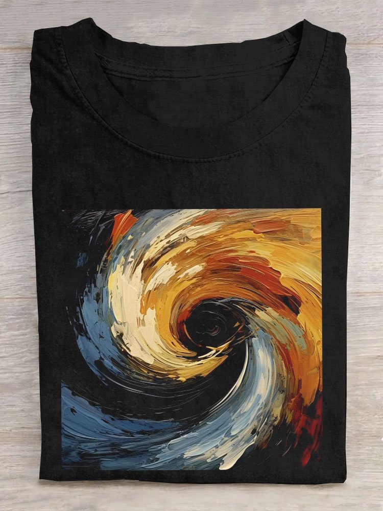 Abstract Casual T-Shirt