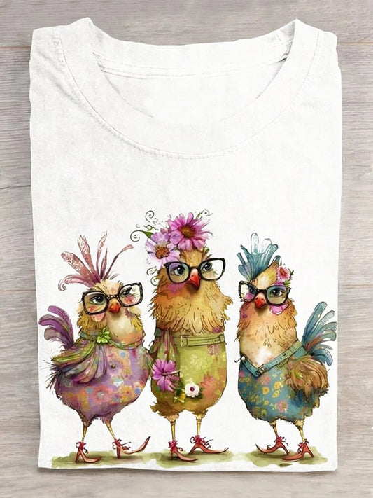 Loose Turkey Casual Cotton T-Shirt